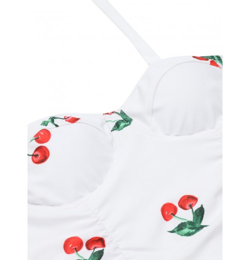   Cherry Summer One-piece Swimsuit