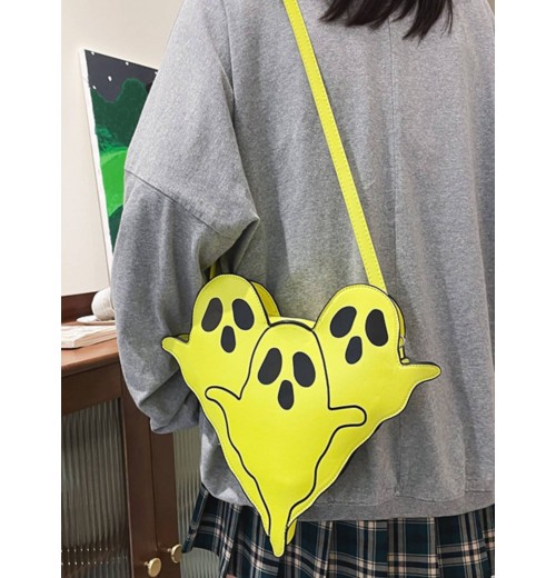 Halloween Cartoon Ghost Triangle Bag