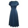 Blue  Pearl Buttons Darlene Dress