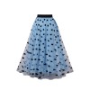  Heart High Waist Swing Skirt