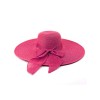 Ribbon Wide Brim Raffia Sun Hat