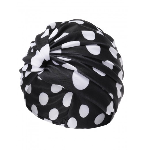 Polka Dots Vintage Swimming Cap