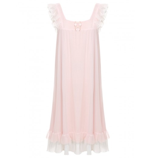  Small Flying sleeves Babydoll Sleepwear